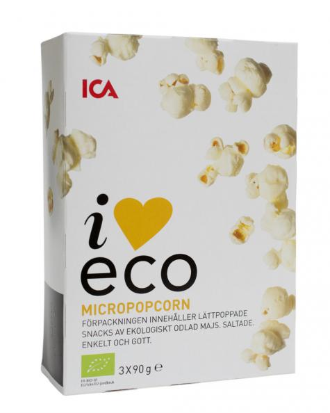 Testfakta Popcorn och pommes Ica