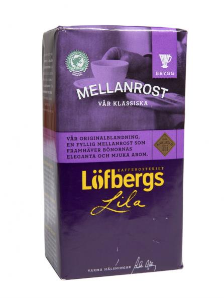 Testfakta test kaffe - Löfbergs lila.